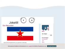 Tablet Screenshot of jokerm.blogg.se