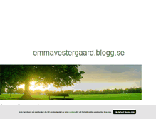 Tablet Screenshot of emmavestergaard.blogg.se
