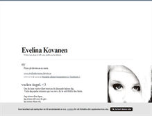 Tablet Screenshot of evelinakovanen.blogg.se
