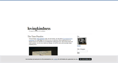 Desktop Screenshot of lovingkindness.blogg.se