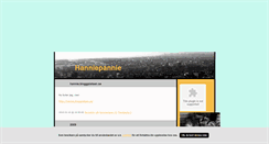 Desktop Screenshot of hanniepannie.blogg.se
