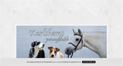 Desktop Screenshot of karlshemsponnyklubb.blogg.se