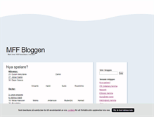 Tablet Screenshot of mrmff.blogg.se