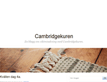 Tablet Screenshot of cambridgekuren.blogg.se