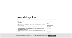 Desktop Screenshot of hummelviksgardens.blogg.se