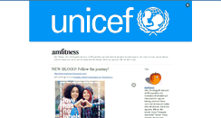 Desktop Screenshot of amfitness.blogg.se