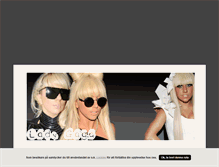 Tablet Screenshot of ladygaganews.blogg.se