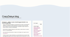 Desktop Screenshot of crazydaisy.blogg.se