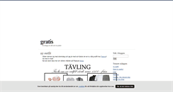 Desktop Screenshot of gratis.blogg.se