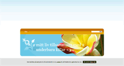 Desktop Screenshot of mariahellstrom.blogg.se