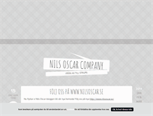 Tablet Screenshot of nilsoscar.blogg.se