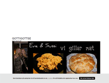 Tablet Screenshot of gottigottse.blogg.se