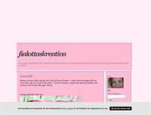 Tablet Screenshot of fialottaskreativa.blogg.se