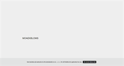 Desktop Screenshot of moaekbloms.blogg.se
