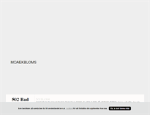 Tablet Screenshot of moaekbloms.blogg.se