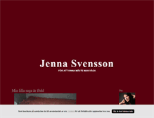 Tablet Screenshot of mittlivsomenjenna.blogg.se