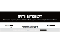 Desktop Screenshot of kalmarprotest.blogg.se