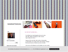 Tablet Screenshot of mammafinskan.blogg.se