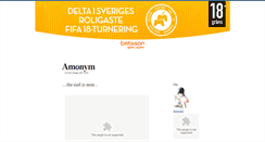 Desktop Screenshot of amonym.blogg.se