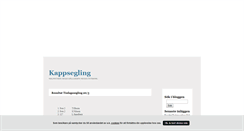 Desktop Screenshot of kappsegling.blogg.se