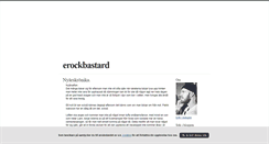 Desktop Screenshot of erockbastard.blogg.se