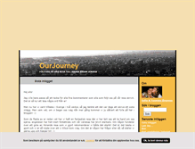 Tablet Screenshot of ourjourney.blogg.se