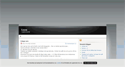 Desktop Screenshot of leyza.blogg.se