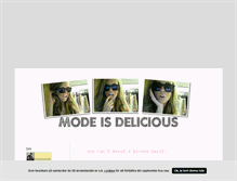 Tablet Screenshot of modeisdelicious.blogg.se