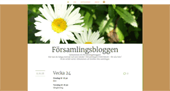 Desktop Screenshot of forsamlingsbloggen.blogg.se