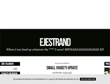 Tablet Screenshot of ejestrand.blogg.se