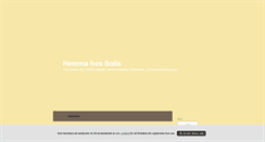 Desktop Screenshot of hemmahossolis.blogg.se
