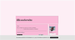 Desktop Screenshot of lillasockersota.blogg.se