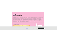 Desktop Screenshot of kaffeogcigg.blogg.se