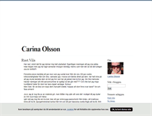 Tablet Screenshot of carinaskaos.blogg.se