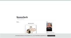 Desktop Screenshot of linanorbeck.blogg.se