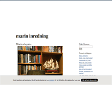Tablet Screenshot of marininredning.blogg.se