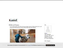 Tablet Screenshot of kattise.blogg.se