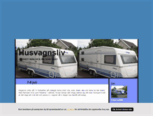 Tablet Screenshot of husvagnsliv.blogg.se