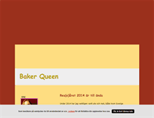 Tablet Screenshot of mybaker.blogg.se