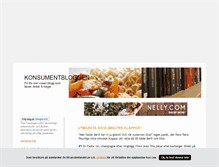 Tablet Screenshot of konsumentblogg.blogg.se