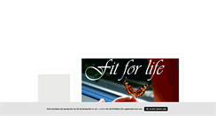 Desktop Screenshot of fitforlife.blogg.se