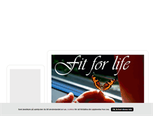 Tablet Screenshot of fitforlife.blogg.se
