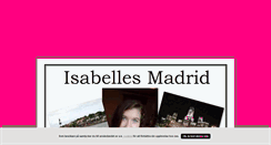 Desktop Screenshot of isabellesmadrid.blogg.se