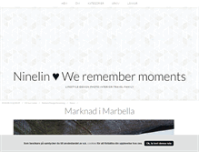 Tablet Screenshot of ninelin.blogg.se