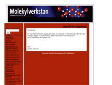 Tablet Screenshot of molekylverkstan.blogg.se
