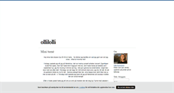 Desktop Screenshot of ollilolli.blogg.se