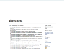Tablet Screenshot of dinmamma.blogg.se