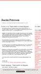 Mobile Screenshot of joacimpetersson.blogg.se