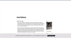 Desktop Screenshot of mariaiusa.blogg.se