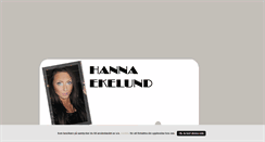 Desktop Screenshot of hanniigirl.blogg.se